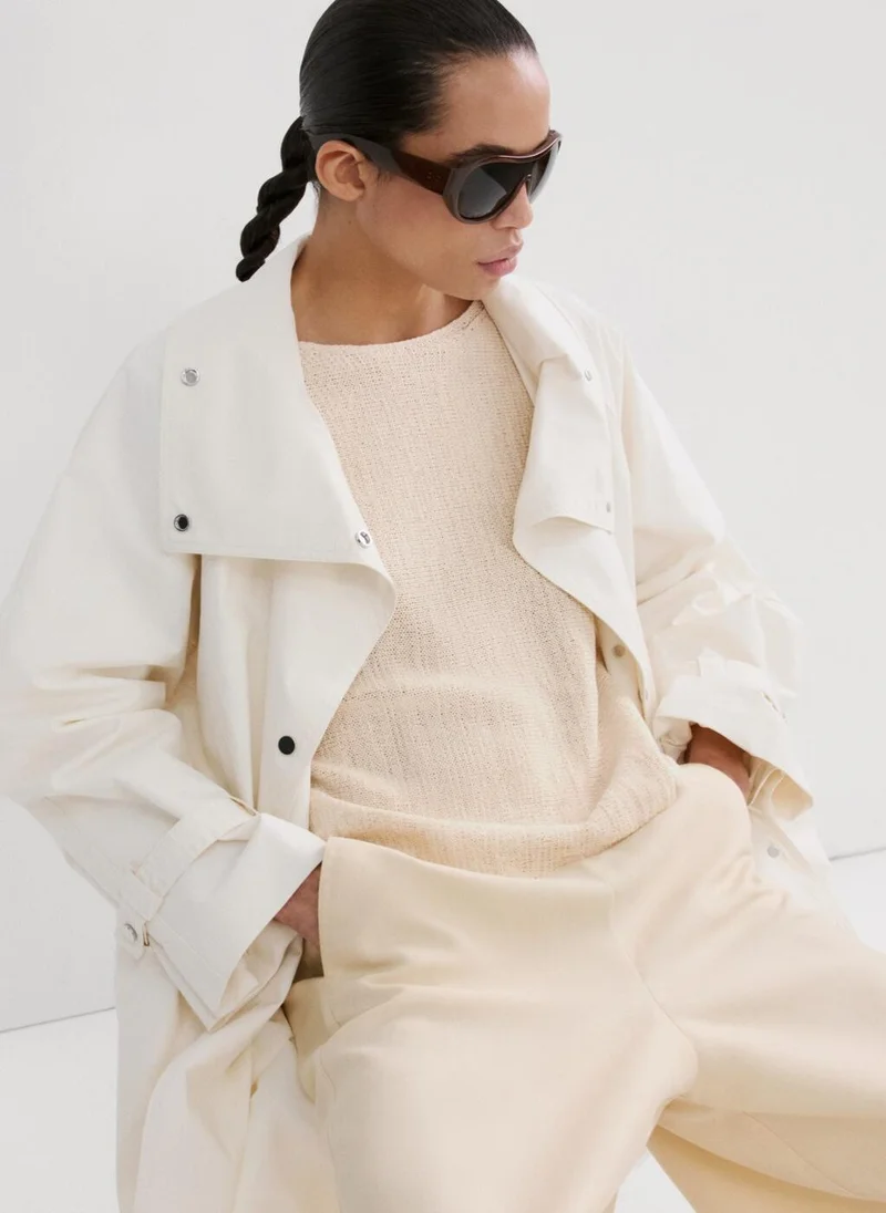 Mango  Open-knit long-sleeve jumper for Women | Best Price UAE