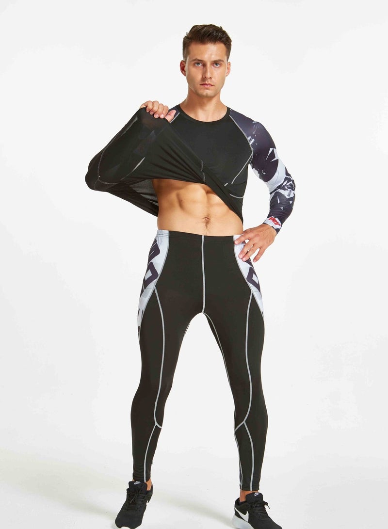 Activities Outdoor Sports Sets Tight Stretch Black - Image 4