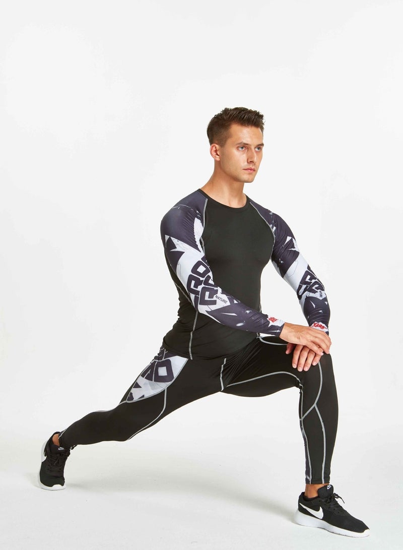Activities Outdoor Sports Sets Tight Stretch Black - Image 5