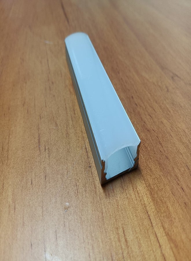 IMPRESSION LIGHTS 17mm Surface Profile 1 Meter long Channel Aluminum Grey Body Straight Linear Tube without Led Strip with Ends Clp fir Indoor and Outdoor Lighting -Pack of 5 - Image 5