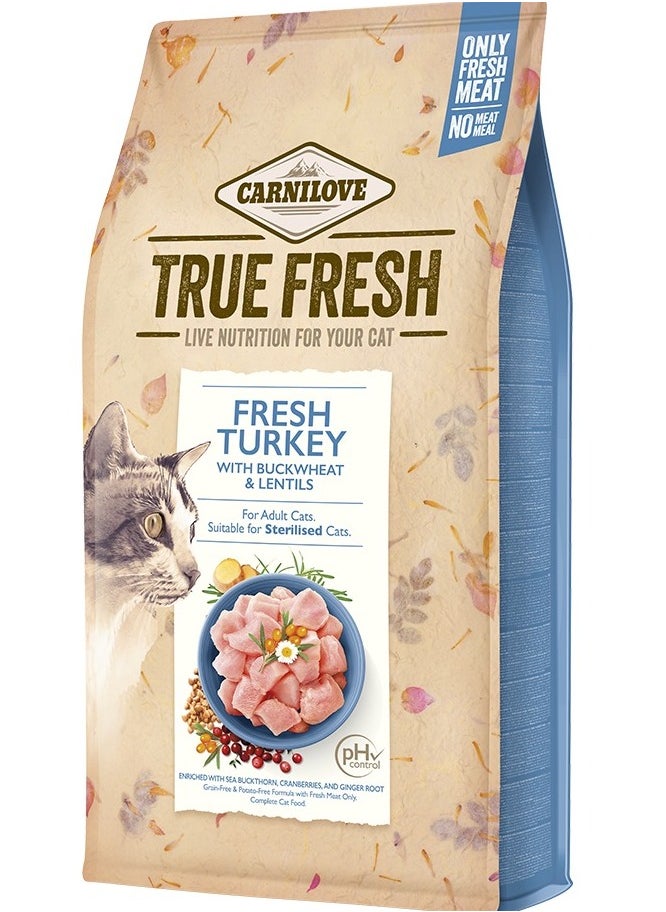 CARNILOVE - Carnilove True Fresh Turkey for Adult Cats 1.8kg - Image 1