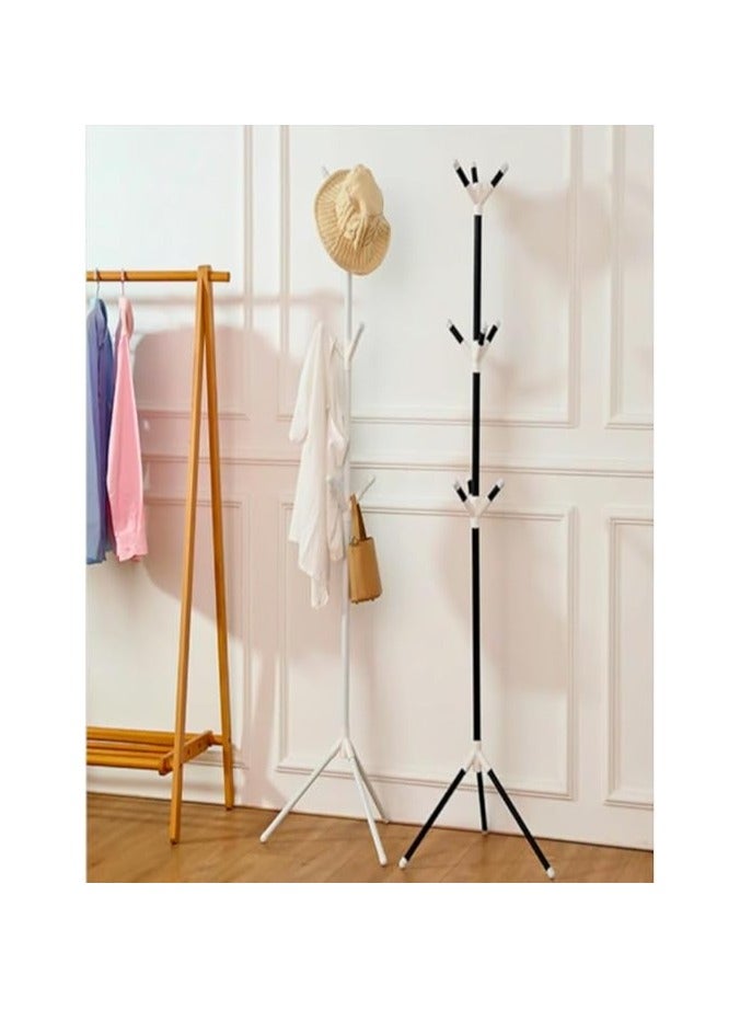 Heavy Duty Coat, Tie and Bag Hanger - Easy Assemble Entryway Storage Hanger, Super Cute and Organized Home Decor (Black) - Image 4