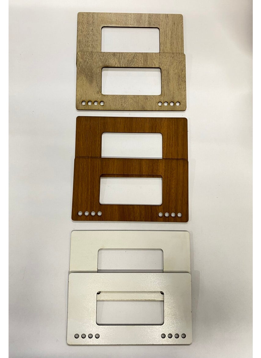 Ala Depo Wooden Bag Handle MDF Handle (3 Pairs) 