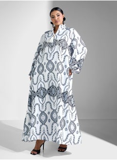 Khizana Embroidered Jalabiya  - Image 1