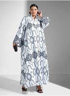 Khizana Embroidered Jalabiya  - Image 4