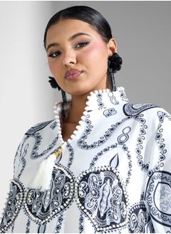 Khizana Embroidered Jalabiya  - Image 3