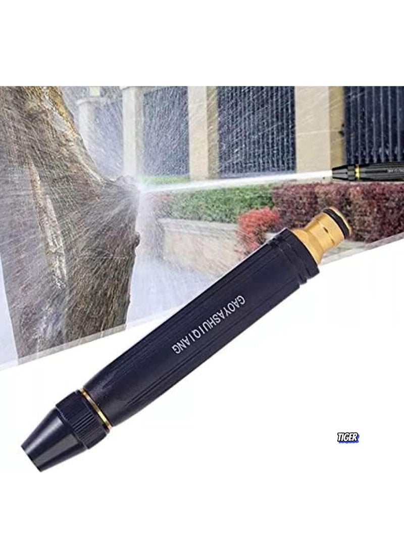 TIGER - NEW Upgrade Car Washing High Pressure Water Gun Nozzle – Garden Hose Nozzle Spray, Adjustable Metal Water Gun Sprinkler for Car, Outdoor Cleaning, and Gardening – Durable and High-Pressure Spray - Image 1