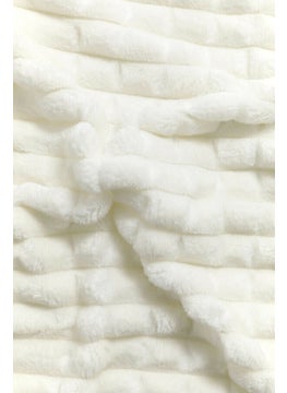 MERINOS Modern Line 3 Piece Blanket Set - Bone  - Image 2