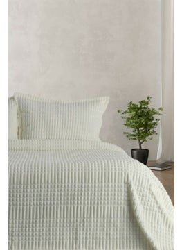 MERINOS Modern Line 3 Piece Blanket Set - Bone  - Image 3