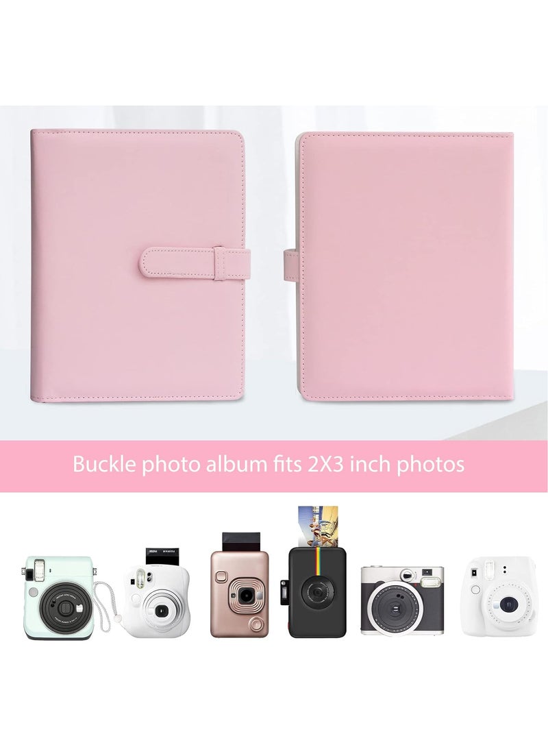 INSIJAM 256 Photos Album for Fujifilm Instax Mini Camera Polaroid 2x3" Zink Pictures Photo Album Book for Instax Mini 11 12 9 90 70 40 8 Instant Camera and Film - Image 2