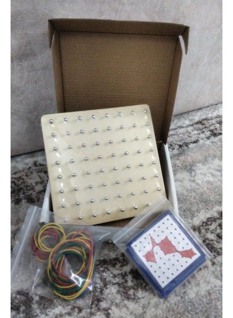 Rubber modeling game (wooden board)  - Image 2