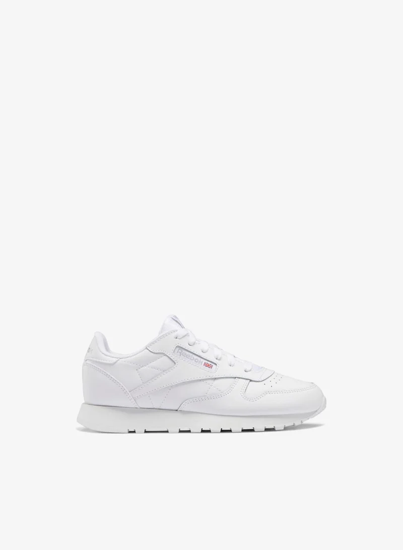 Reebok Ftwr White/Ftwr White/Ftwr White Reebok Classic Leather Boys Grade School Shoes for Men | Best Price UAE
