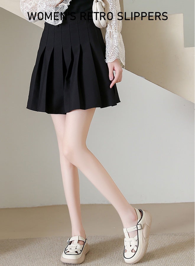 Women's casual sandals, featuring fashionable style, lightweight, breathable, anti-slip, comfortable, able to increase the height of the feet and soft texture. - Image 4