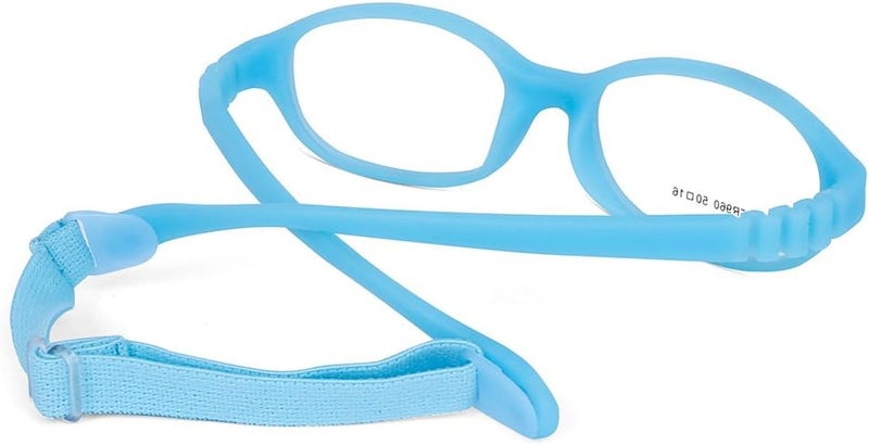 AQWANO Children Optical Glasses Frame tr90 Flexible Bendable One-piece Safe Eyeglasses Girls Boy - Image 3