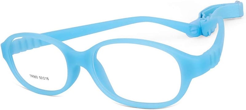 AQWANO Children Optical Glasses Frame tr90 Flexible Bendable One-piece Safe Eyeglasses Girls Boy - Image 1