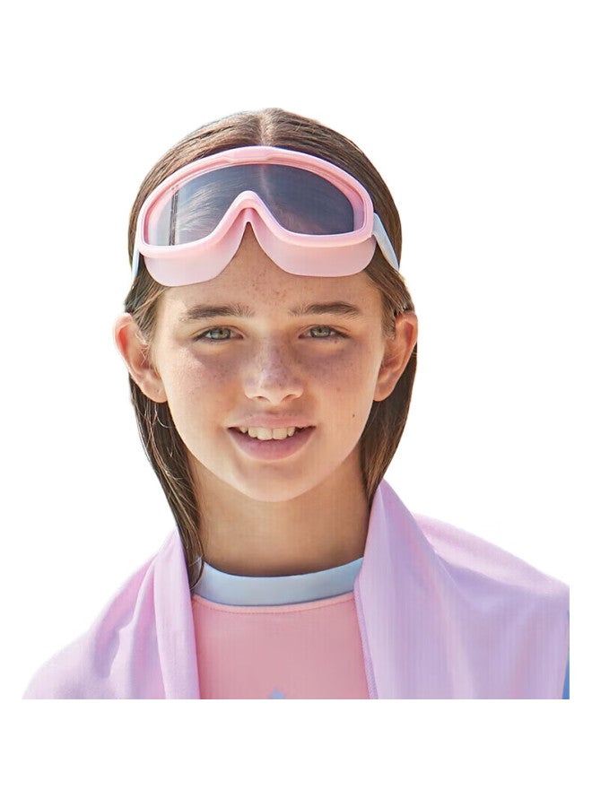 Balneaire High-End Fashion Children'S Color-Block Active Swimming Goggles, Large Frame, Waterproof, Anti-Fog, High-Definition, Uv Protection, Vacation Swimming Goggles, Yellow - Image 3