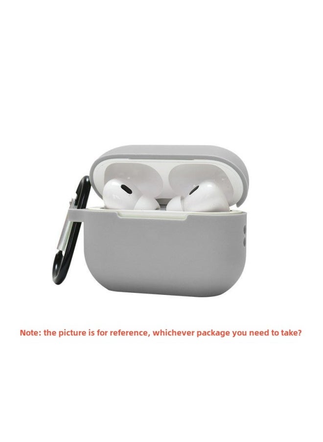 Generic - Airpodspro Earphone Case For Apple 3 Generation Bluetooth Headset Protective Cover Airpods Series Protective Shell-Color:Gray-Applicable Model:Airpods 4 Pearlescent Packaging - Image 1