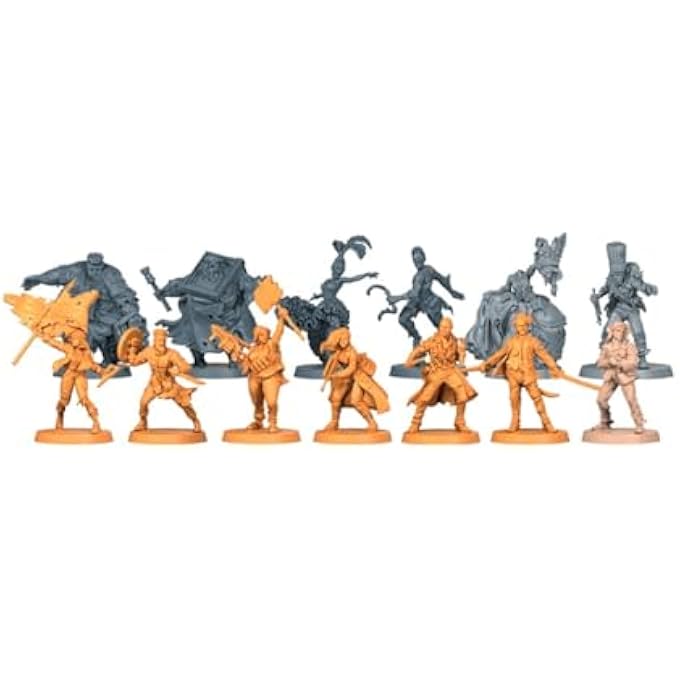 سي ام او ان Zombicide: PariZ Board Game Expansion - حملة يوم الباستيل تدور أحداثها في مواقع باريس الشهيرة! لعبة استراتيجية منمنمات منضدية تعاونية ، للأعمار 14+ ، 1-6 لاعبين ، 1 ساعة من وقت اللعب ، من صنع CMON - Image 2