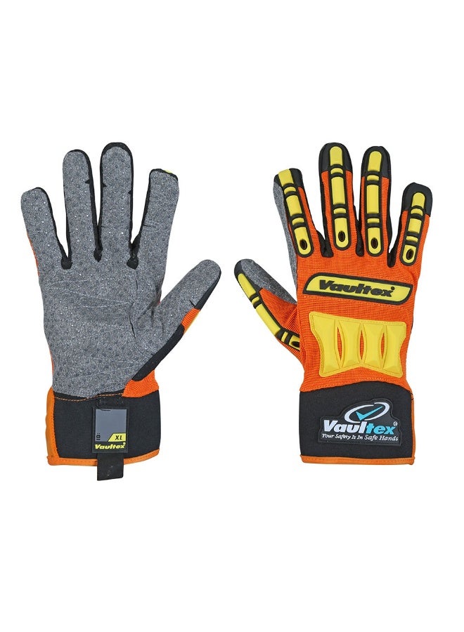 Vaultex Vaultex RHO Synthetic Leather Impact Resistant Mechanical Gloves, Size XL, 1Pair/Pack  - Image 3