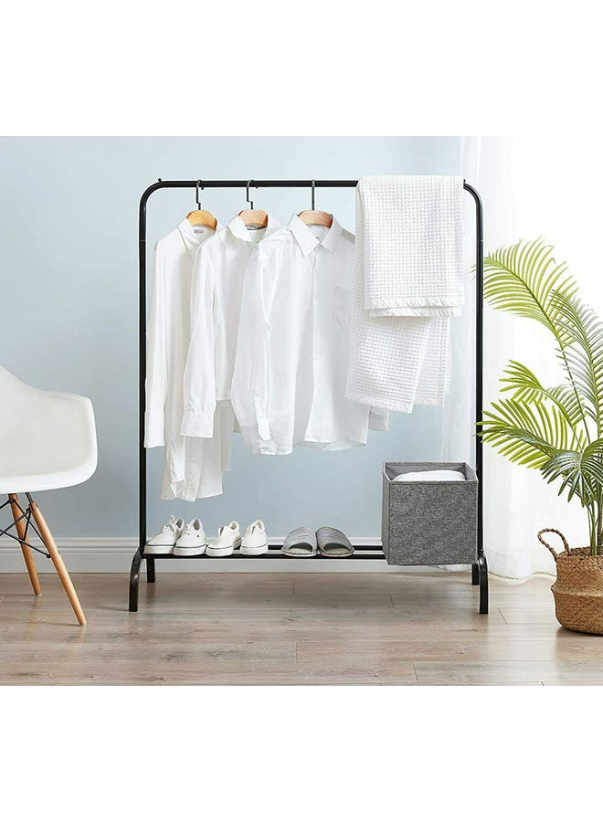 Clothes Organizer And Holder Metal Stand Black 110X40X150cm  - Image 2