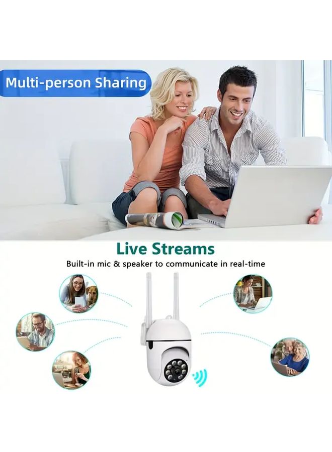 R22 32G Card 2MP Full HD Security Camera True Color Night Vision Motion Tracking - Image 5