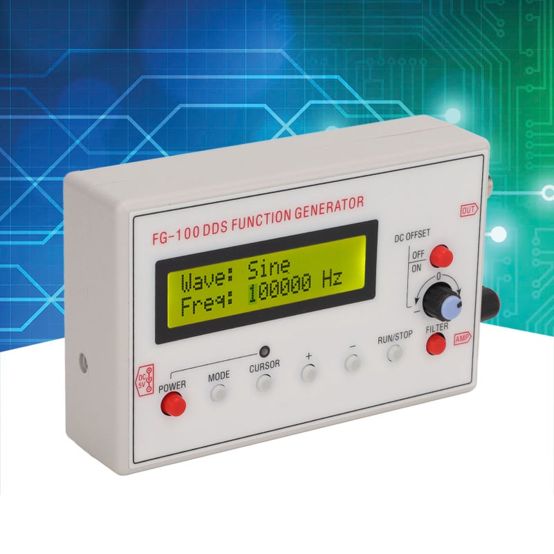 Signal Generator DDS 1Hz‑500kHz Sine 1Hz‑20kHz Square Sawtooth Triangle Wave Accessory - Image 4
