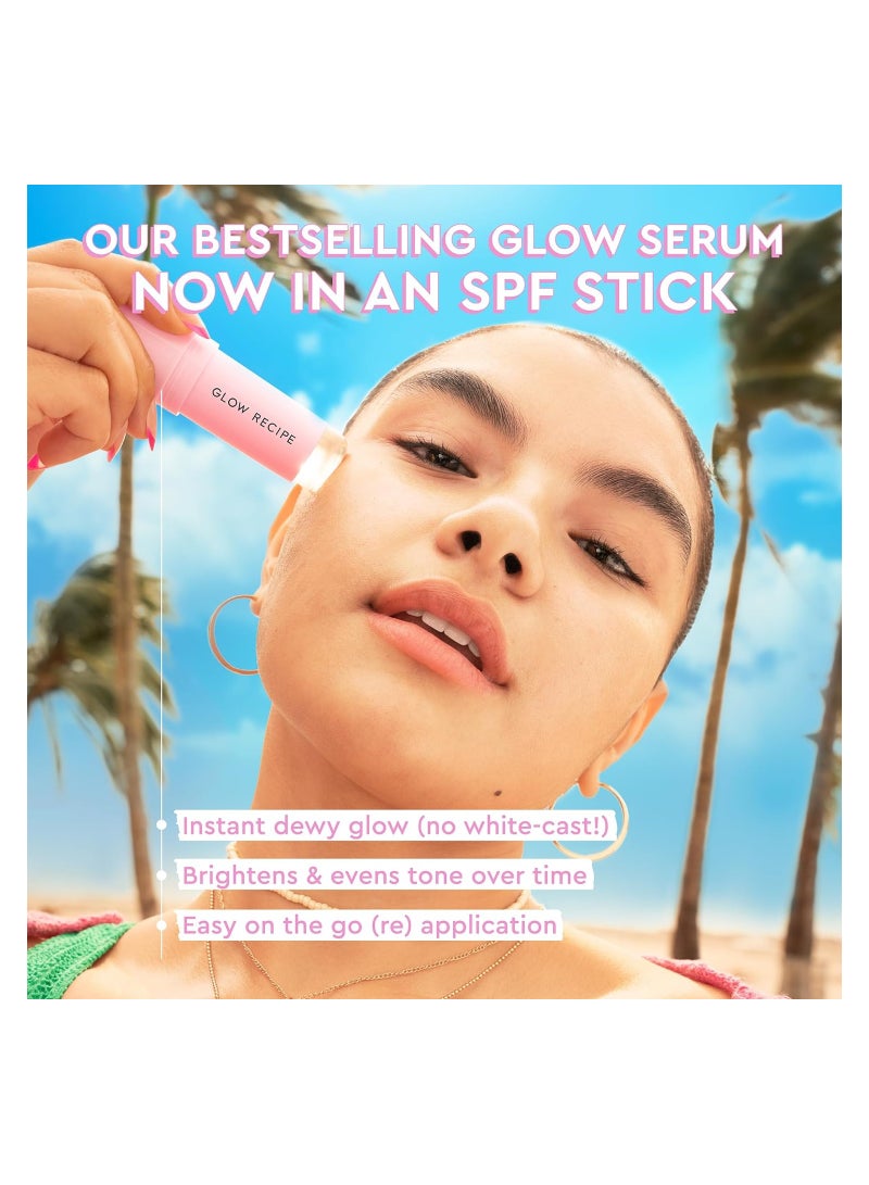 GLOW RECIPE Watermelon Glow Niacinamide Dew Balm Sunscreen Stick SPF 45 - 16.5g - Image 3