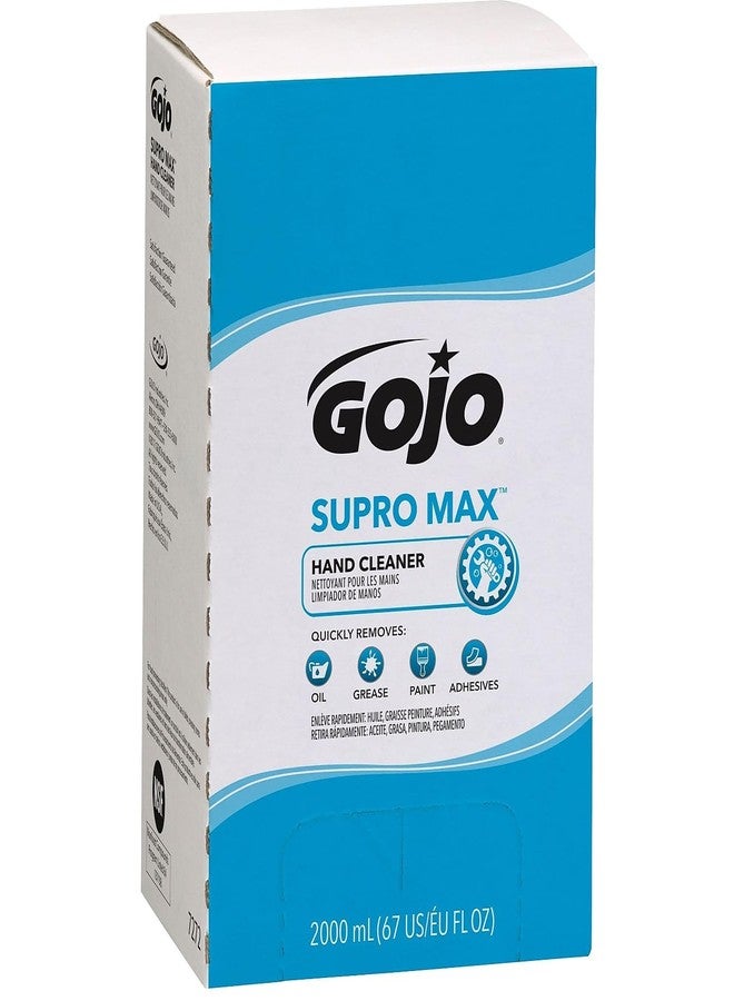 GOJO Supro Max Liquid Hand Soap Refills for TDX Dispenser, 2,000 mL (7272-04)