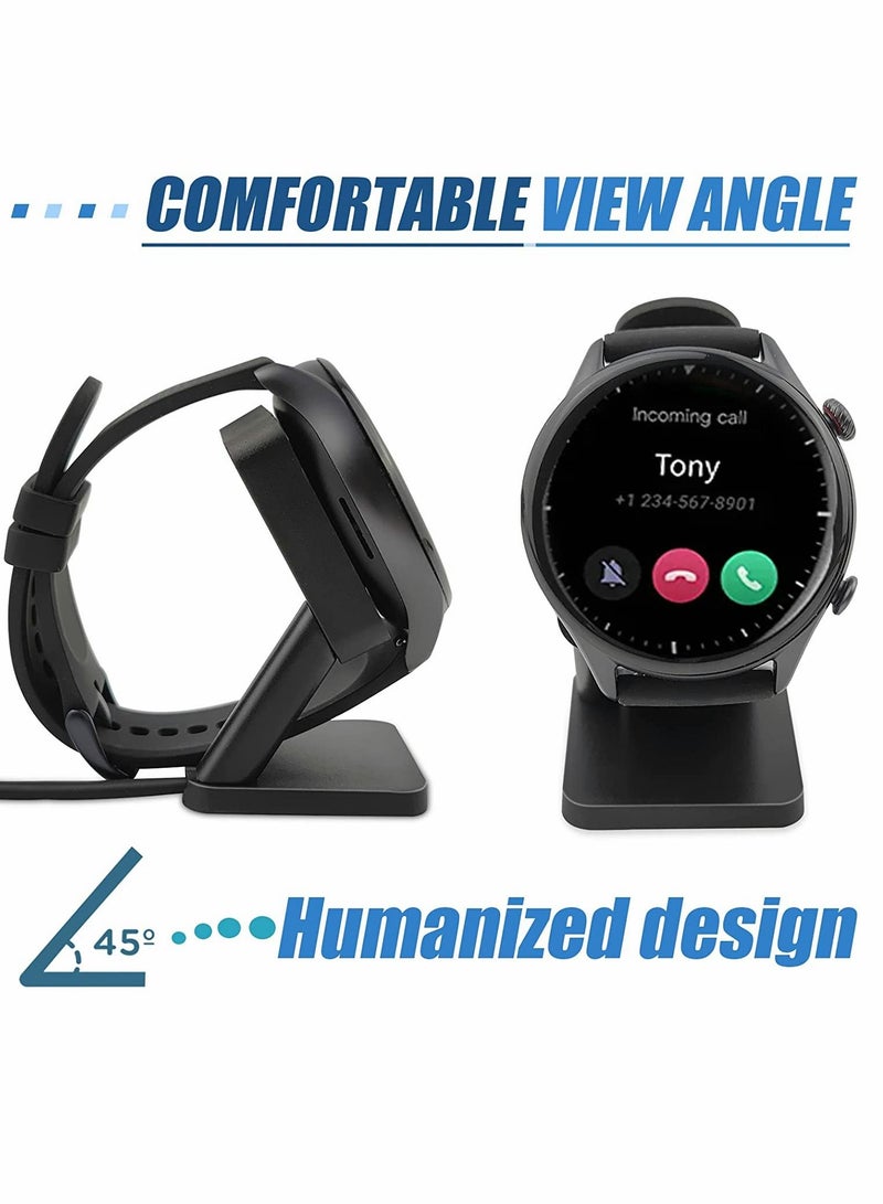 Y&D Smartwatch Chargers, Replacement USB Charger, for Amazfit GTR 2 / 2e GTS Mini/Pop/Pop Pro,Portable Separable Magnetic Charger Stand, Smart Watch - Image 3