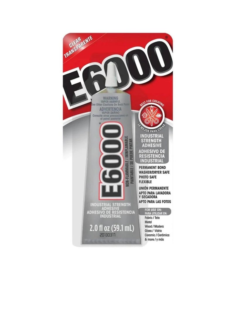 Generic E6000 MULTIPURPOSE INDUSTRIAL STRENGTH ADHESIVE  - Image 1