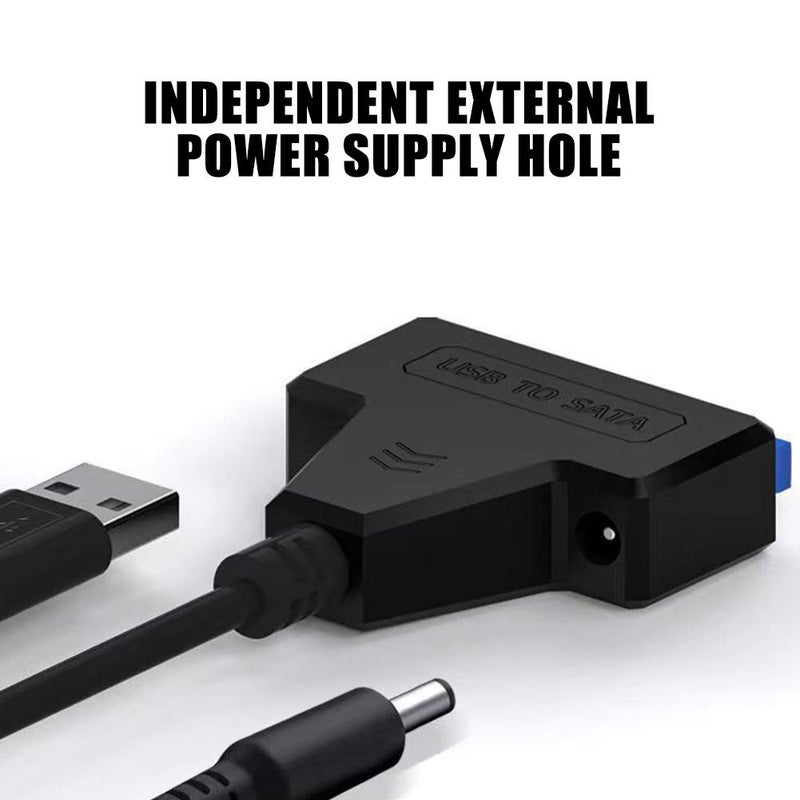 SATA3 USB 3.0 data cable, laptop Type-C to SATA easy-drive cable, 2.5-inch hard drive cable. - Image 3