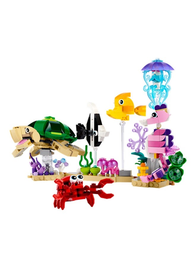 LEGO - 31158 Creator 3In1 Sea Animals Toys To Octopus And Squid Models To Fish Figures, Building Set For Kids, Birthday Gift Idea For Boys And Girls Aged 8 Years Old And Over (421 Pieces) - Image 1