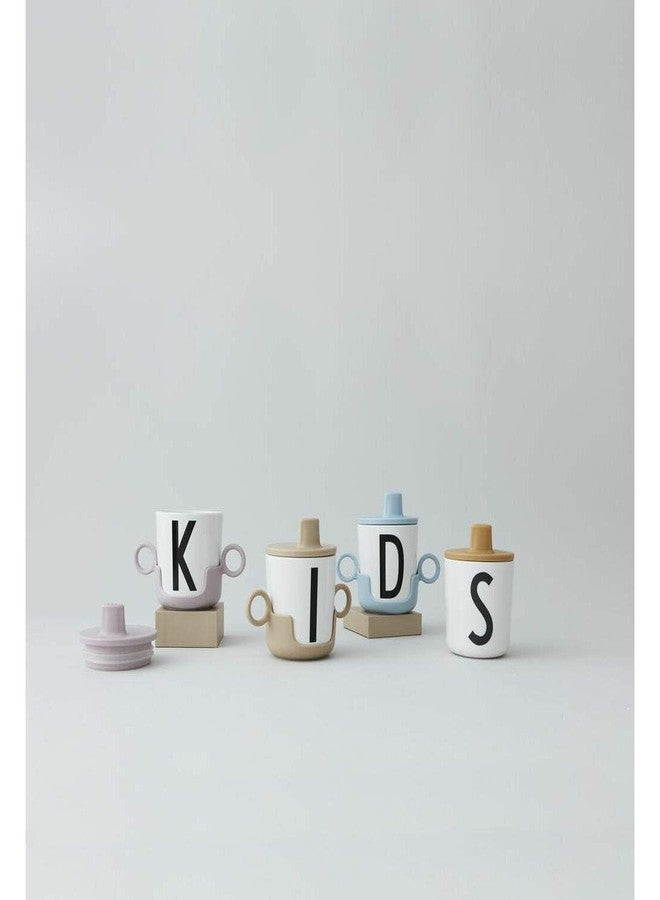 Design Letters Sippy Cup Lids for Melamine Cups Designed in Denmark | Durable Drink Lid for Babies, Toddlers & Kids | BPA & BPS Free, Food Safe Toddler Sippy Cup Lids | Dishwasher Safe Tight Fit Lids - Image 2