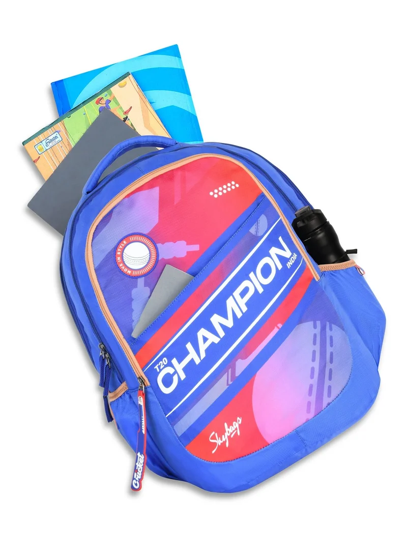 Skybags KLAN 07 SCHOOL BACKPACK BLUE