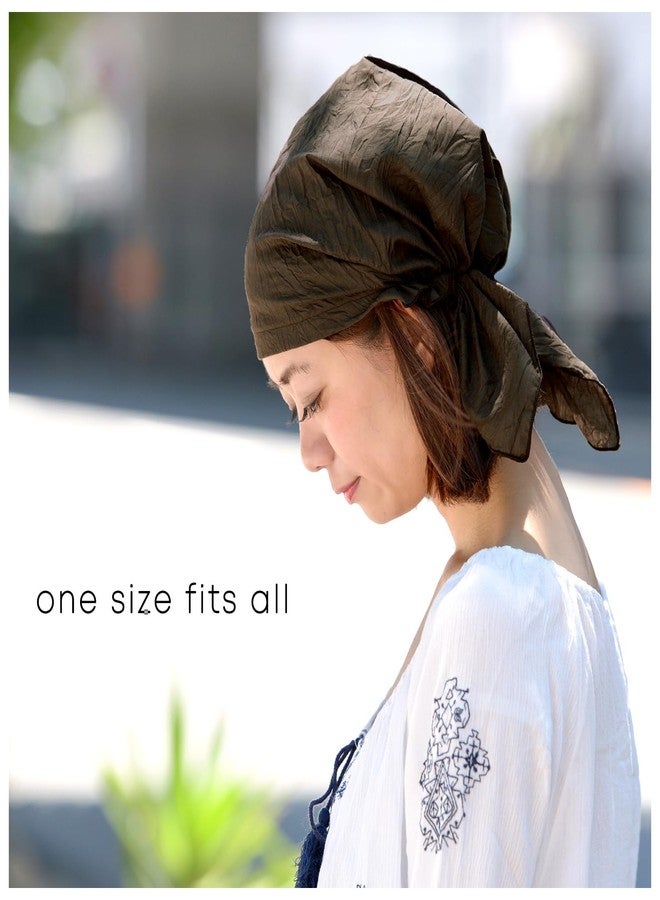 CHARM Pirate Bandana Head Scarf - Mens Balding Hair Cap Womens Headwrap Hat Chemo Wear Du Rag Cotton Summer Dark Gray - Image 5