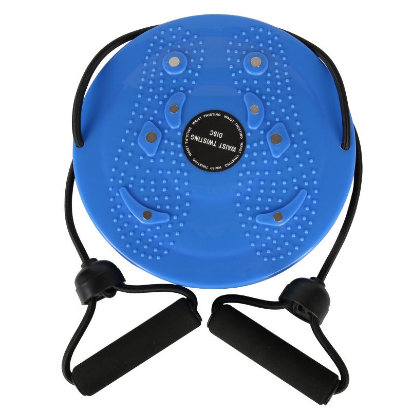 Generic Fitness Ab Twister Massage Disc with Pull Ropes Green  - Image 5