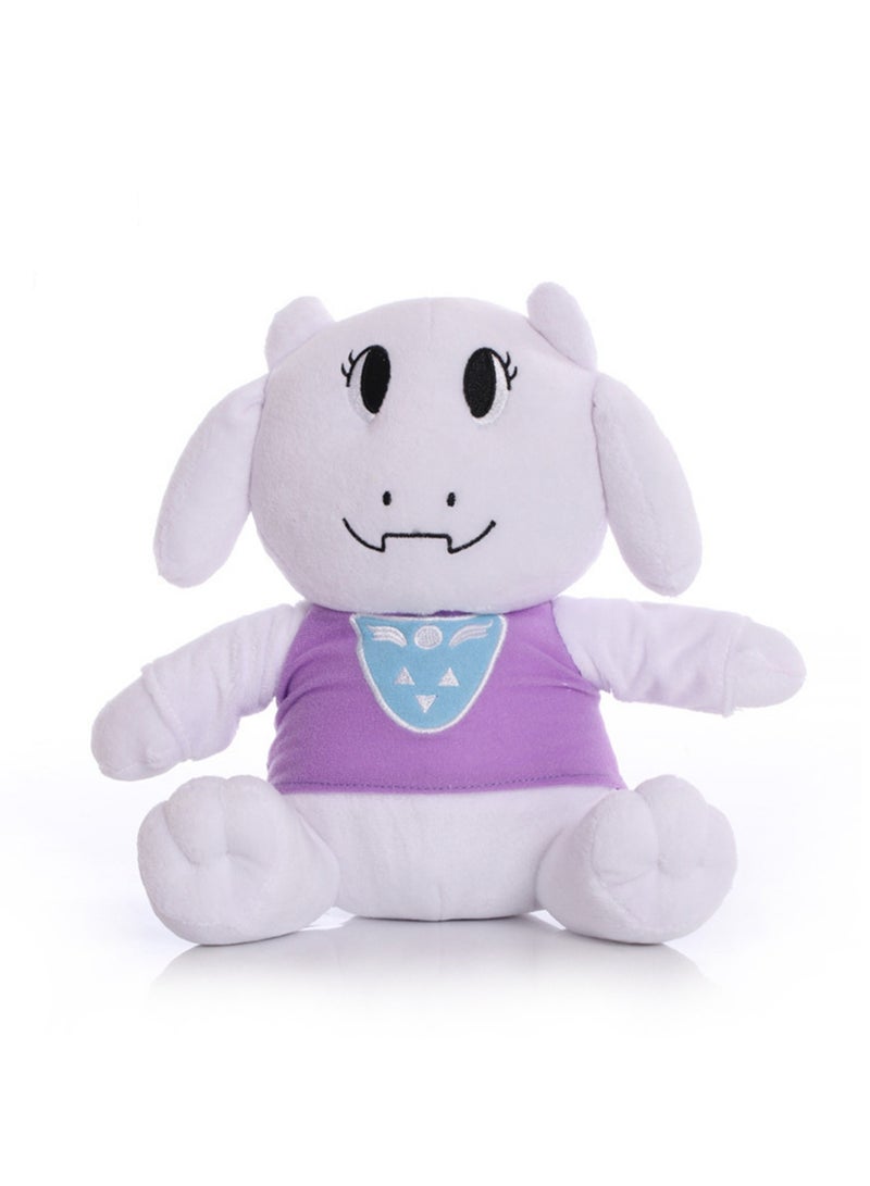 Undertale Children's Plush Toy Game Peripheral Doll (Purple Dressed Sheep)  - Image 1