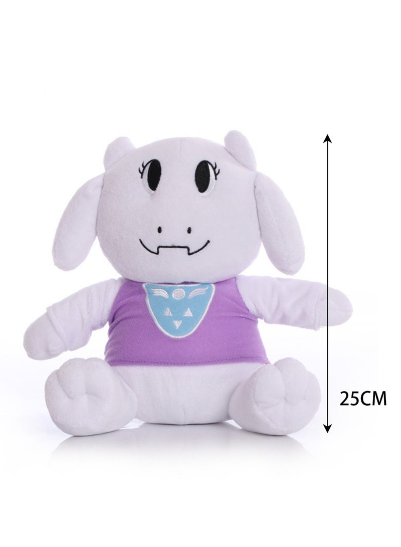 Undertale Children's Plush Toy Game Peripheral Doll (Purple Dressed Sheep)  - Image 2