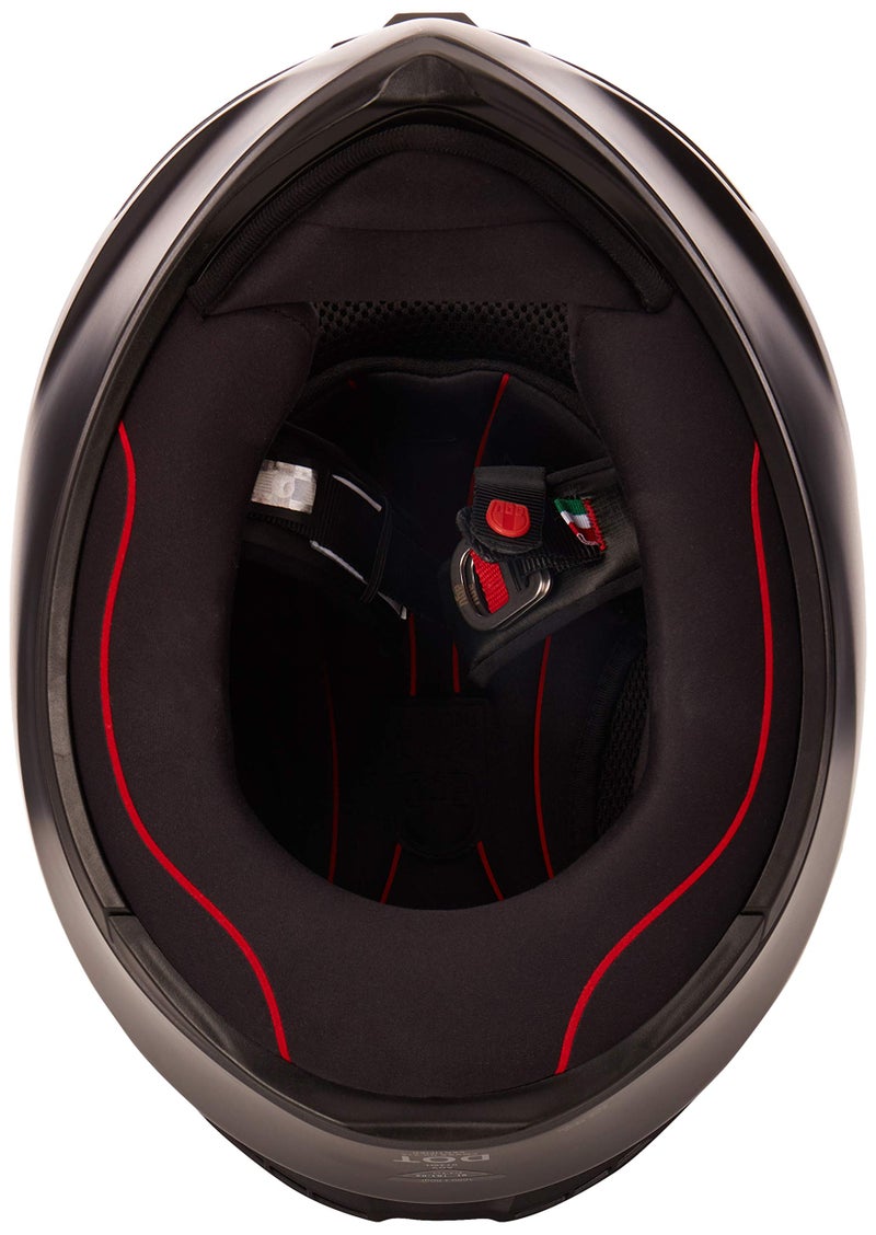 AGV AGV-0281O4I0-003-XL Unisex-Adult Full Face K-1 Motorcycle Helmet (Matte Black, X-Large) - Image 3