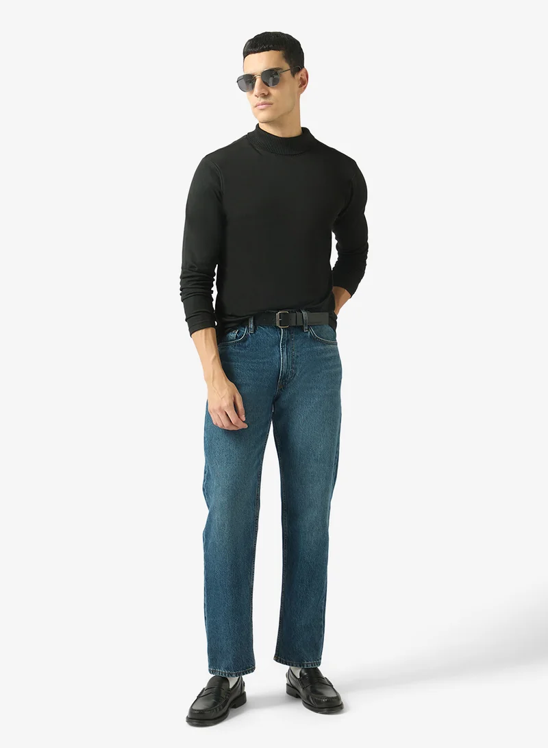 Robert Wood Casual Turtle Neck Pullover Sweater