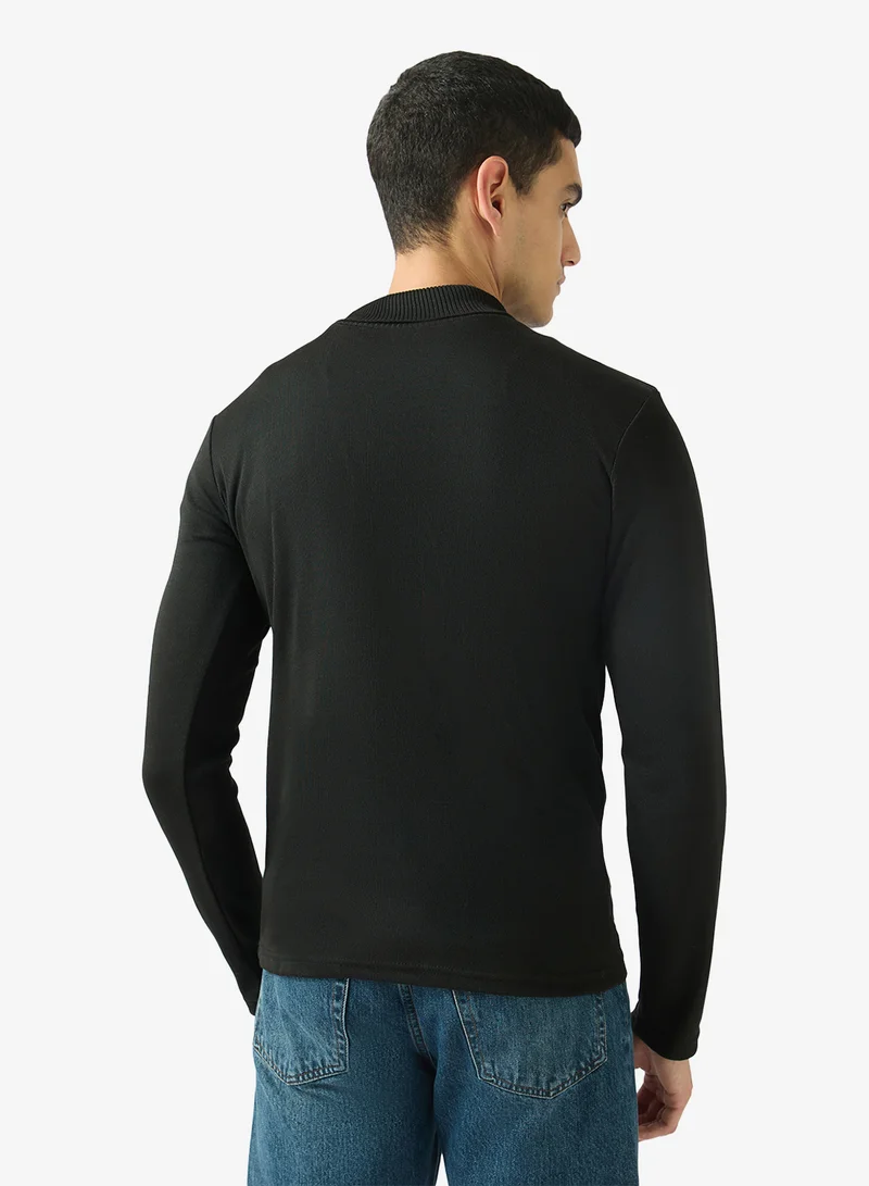 Robert Wood  Casual Turtle Neck Pullover Sweater for Men | Best Price UAE