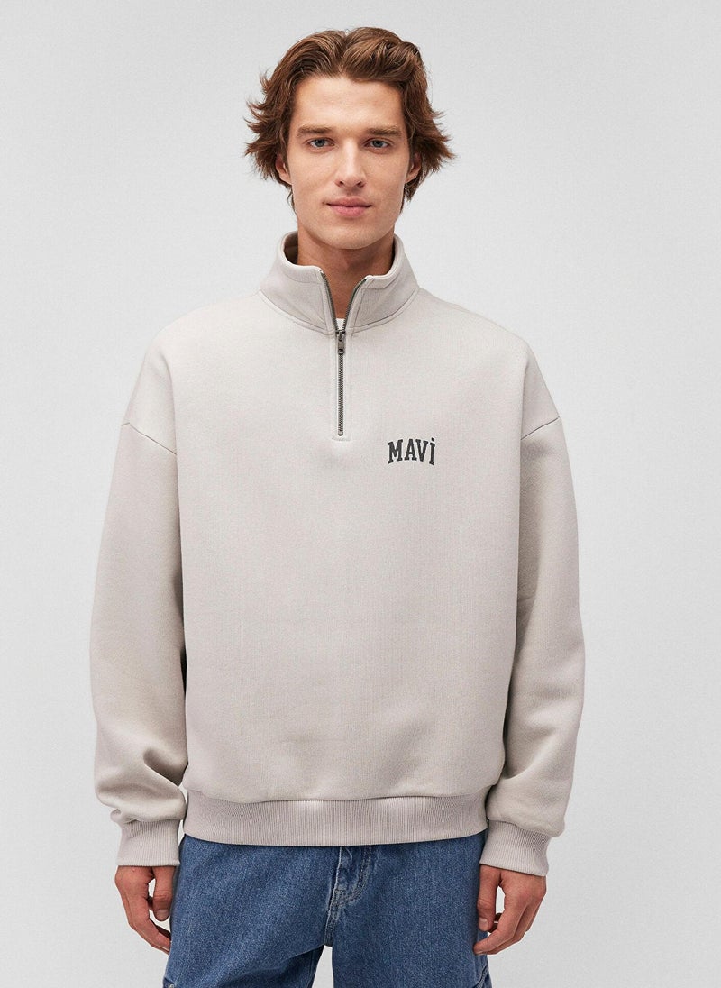 MAVI Grey Sweatshirt - Image 4