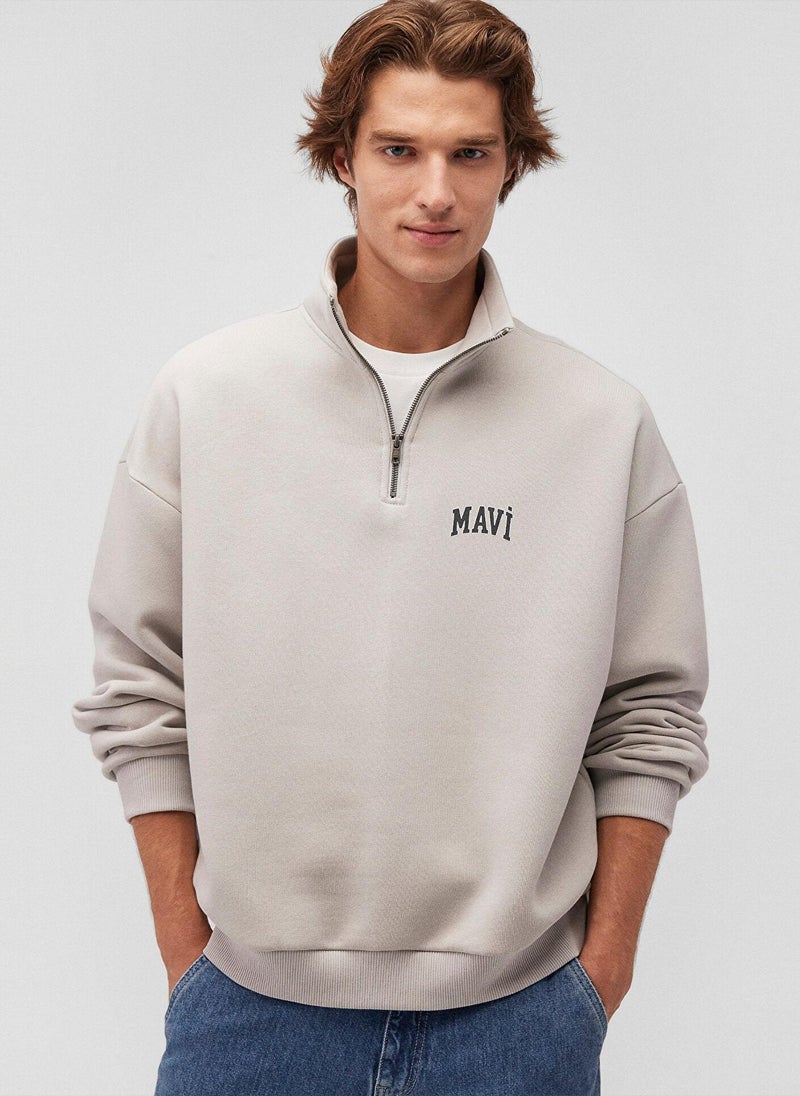 MAVI Grey Sweatshirt - Image 1