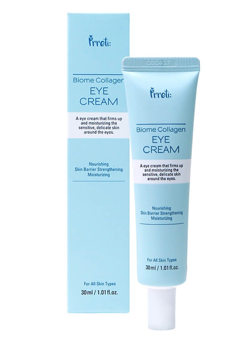 PRRETI Prreti Biome Collagen Eye Cream, 30 ml 