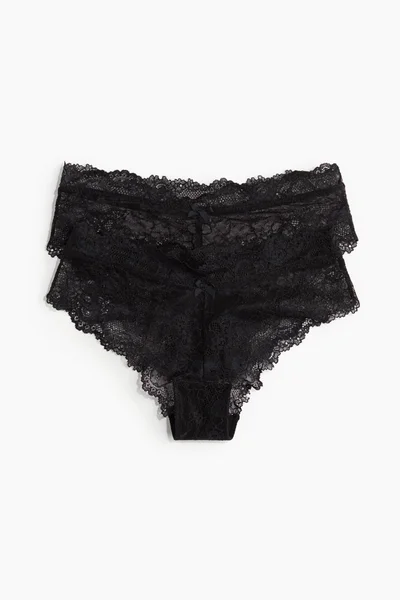 H&M 2-pack lace hipster briefs