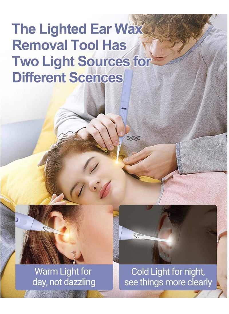SYOSI - Ear Wax Removal Tool with Light, Kids Remover Cleaning Cleaner Built-in Storage Space Upgraded Light - Image 1