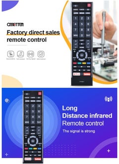 Generic Remote control for Toshiba Smart TV screens  - Image 2