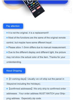 Generic Remote control for Toshiba Smart TV screens  - Image 4