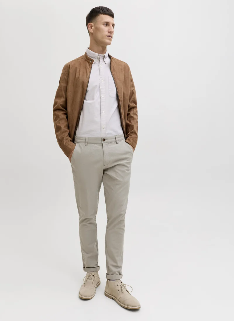 JACK & JONES  Casual Slim Fit Trousers for Men | Best Price UAE