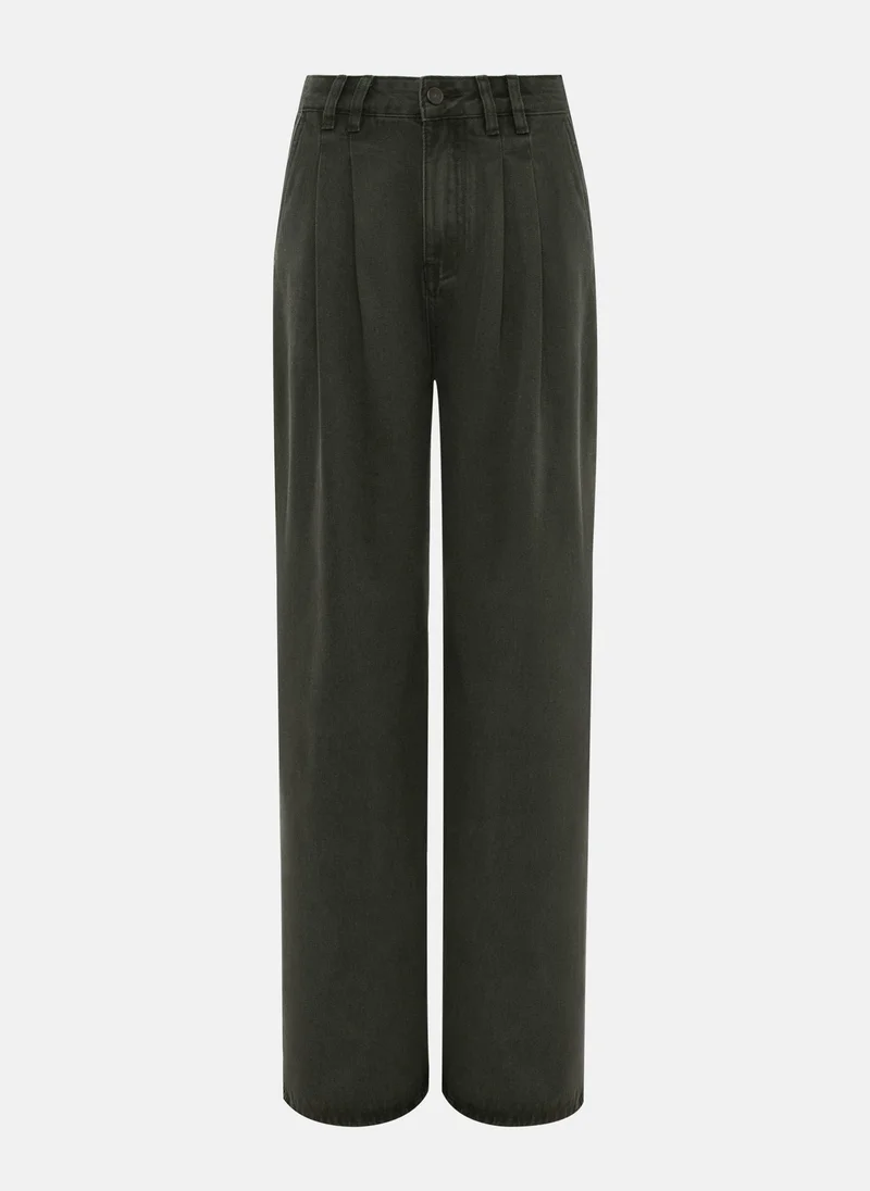 Lichi Loose jeans with pleats at the waist